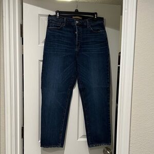 Joe's Jeans Dark Blue Straight Leg Women Jeans